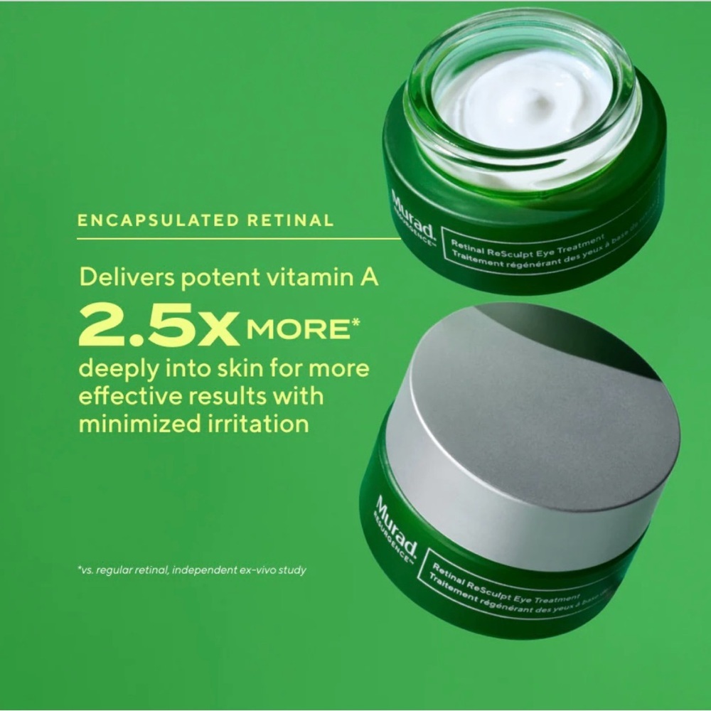 Murad retinol, re-sculpt eye treatment
